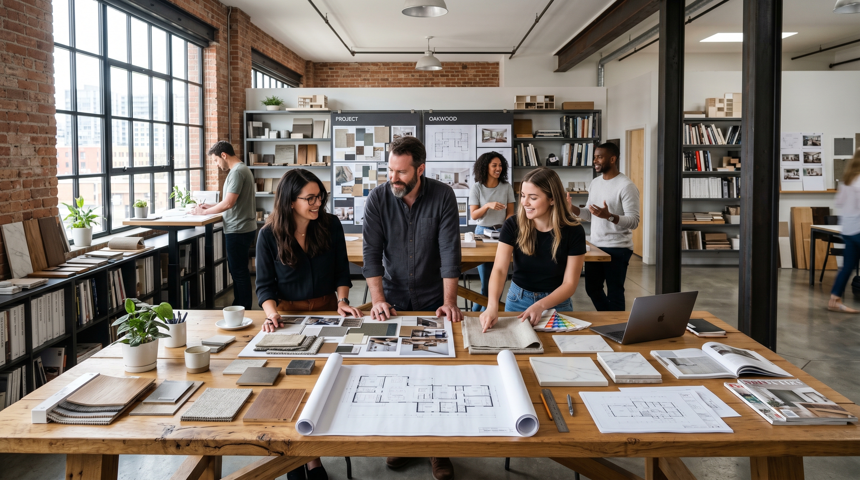 VerdeSpa Design team at work