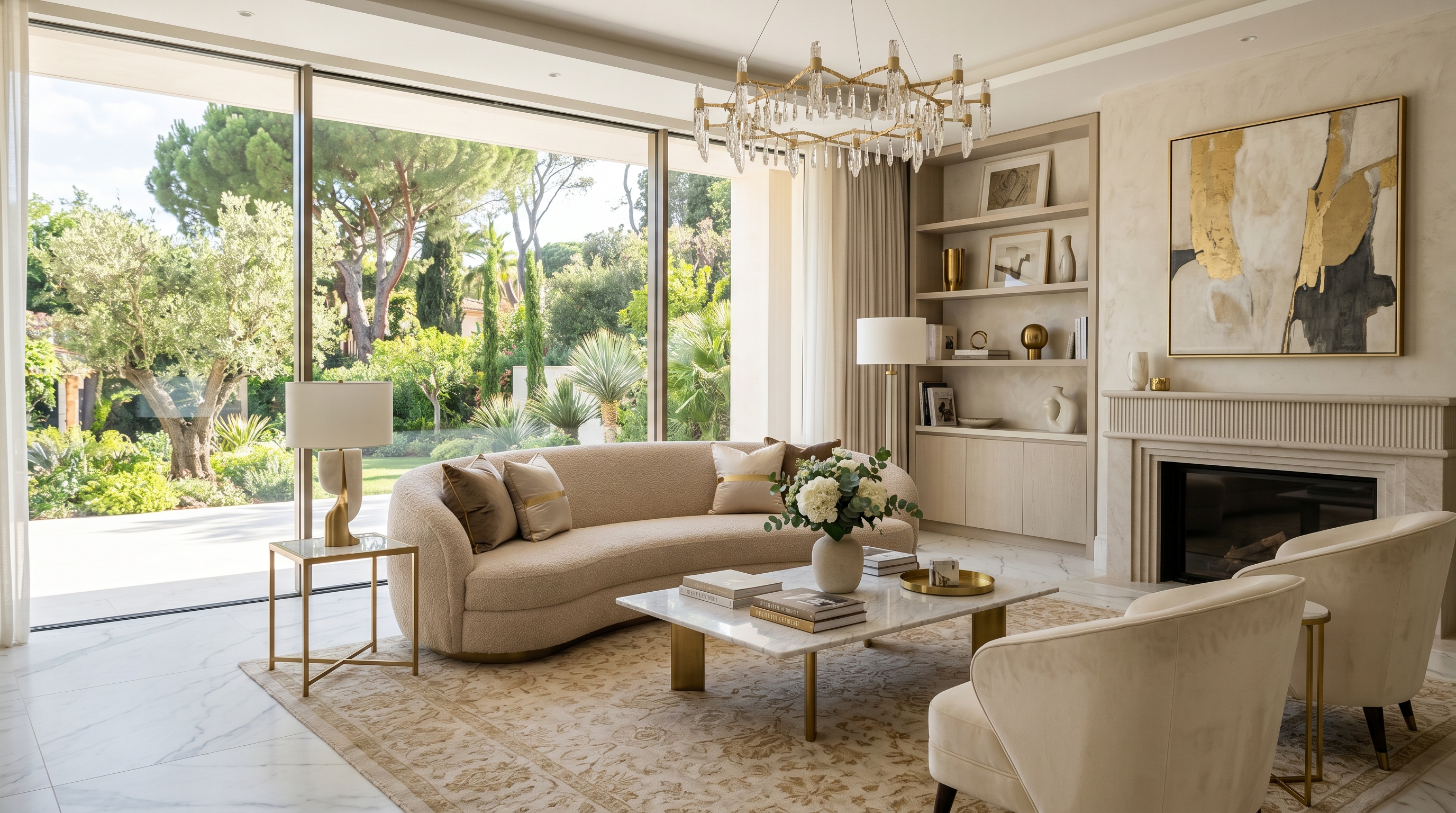 Luxury living room — Chișinău