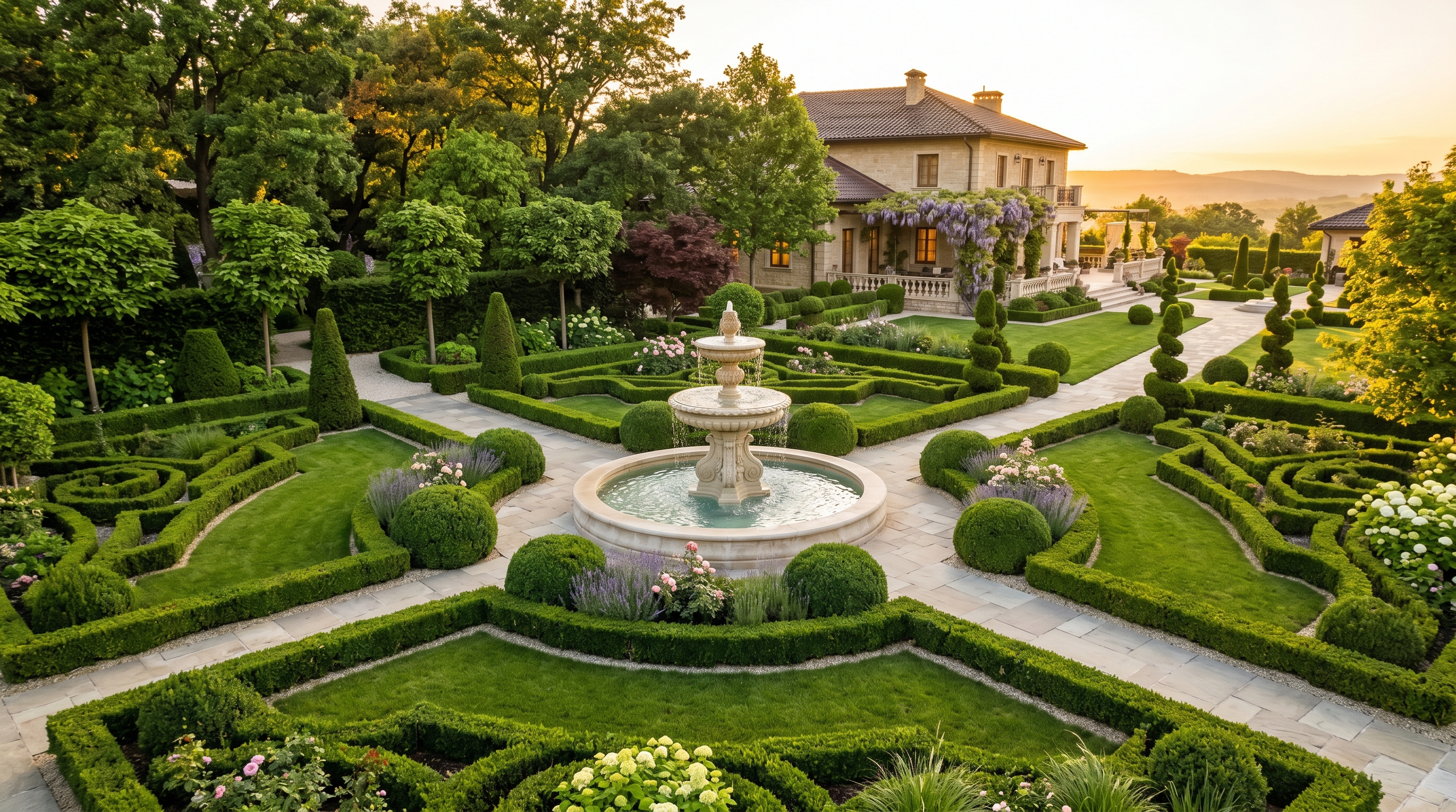 Formal garden
