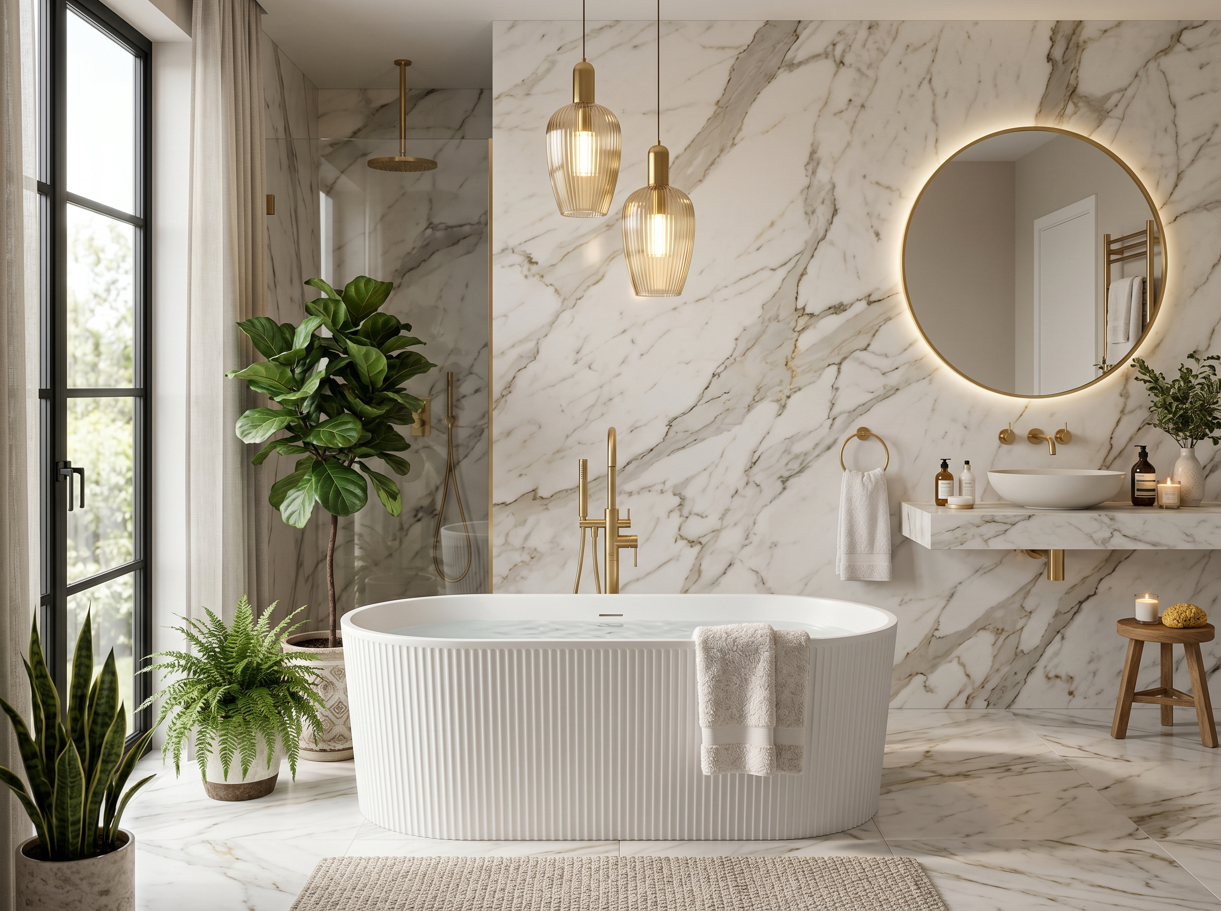 Spa bathroom